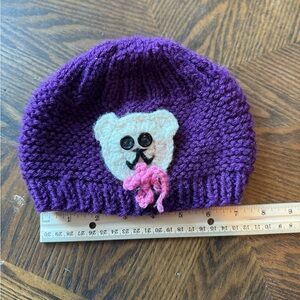 Girls handmade beanie